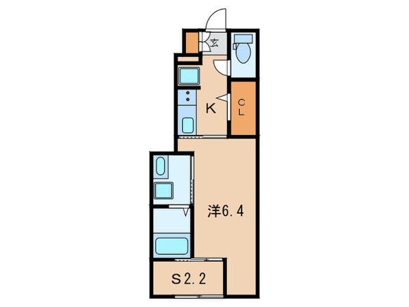 プレミール宇佐の物件間取画像